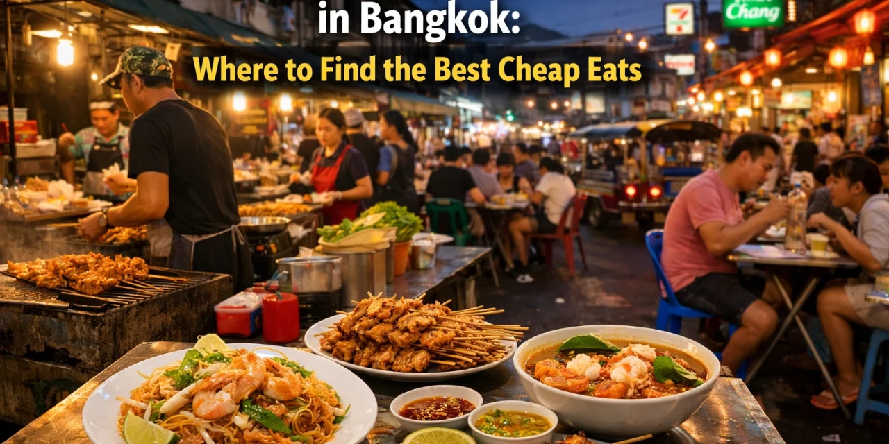 The Ultimate Guide to Budget Travel Food in Bangkok: Where to Find the Best Cheap Eats