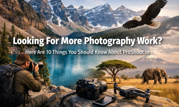 Looking For More Photography Work? Here Are 10 Things You Should Know About ProShoot.io