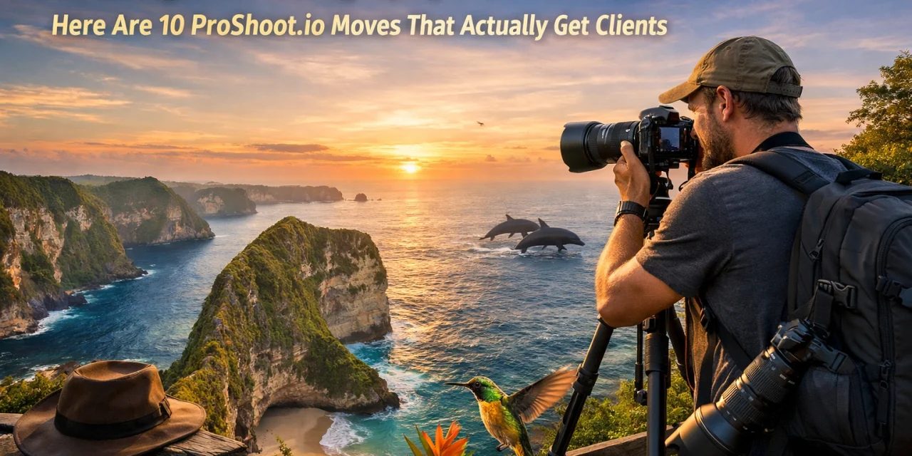 Looking for Photography Work in 2026? Here Are 10 ProShoot.io Moves That Actually Get Clients
