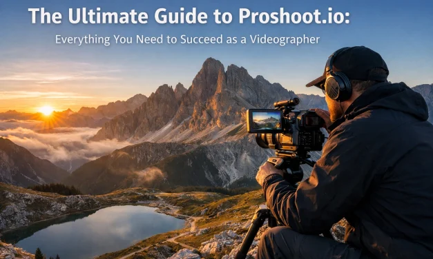 The Ultimate Guide to Proshoot.io: Everything You Need to Succeed as a Videographer