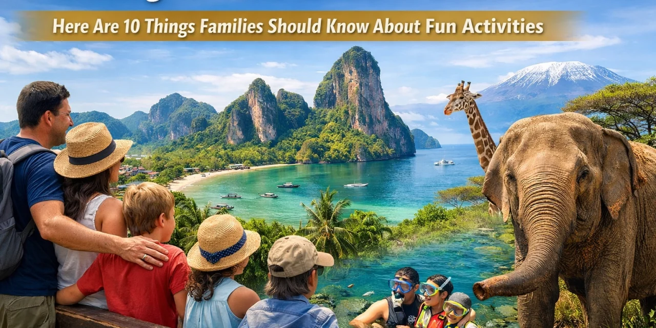 Looking For the Best Travel Locations? Here Are 10 Things Families Should Know About Fun Activities