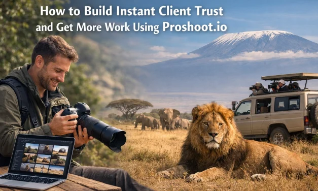 How to Build Instant Client Trust and Get More Work Using Proshoot.io