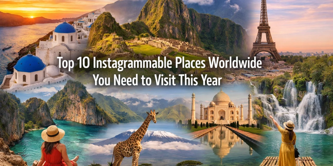 Top 10 Instagrammable Places Worldwide You Need to Visit This Year