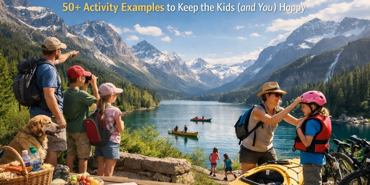 Struggling for Family Trip Inspiration? 50+ Activity Examples to Keep the Kids (and You) Happy