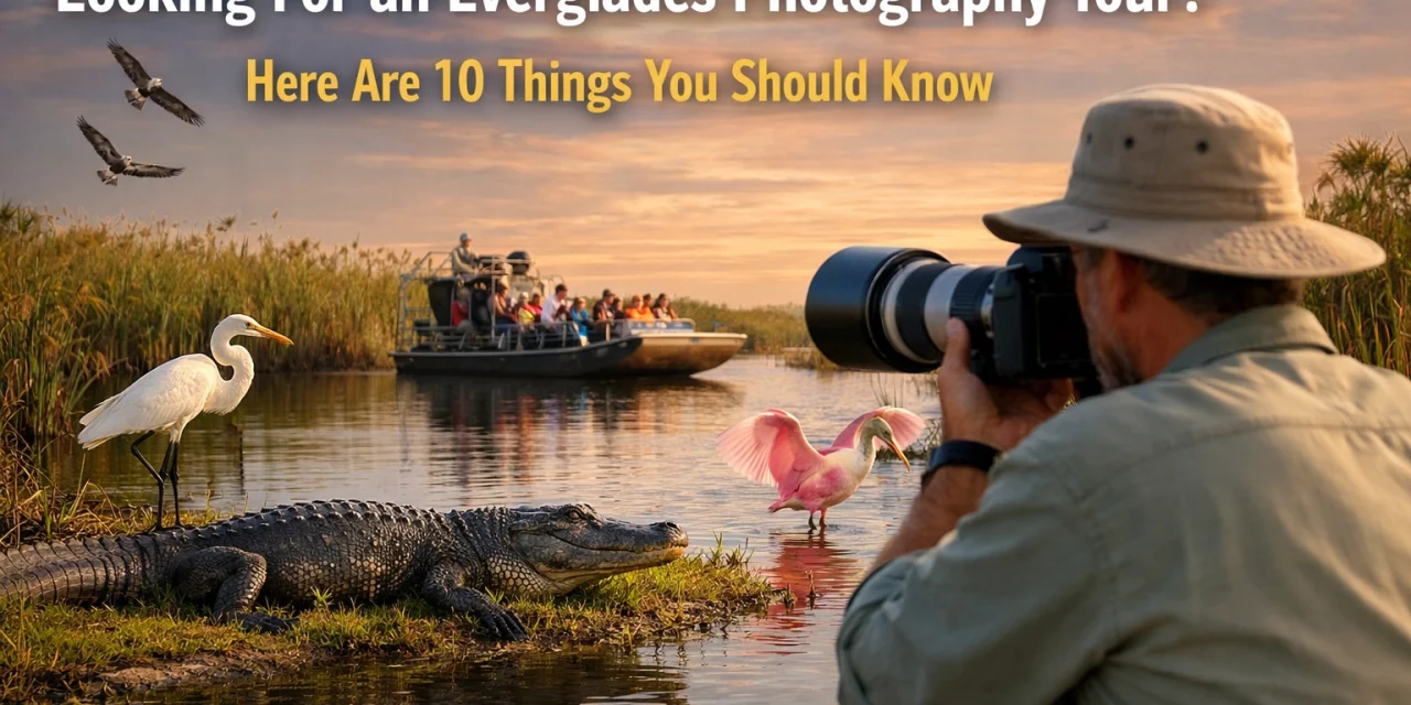 Looking For an Everglades Photography Tour? Here Are 10 Things You Should Know