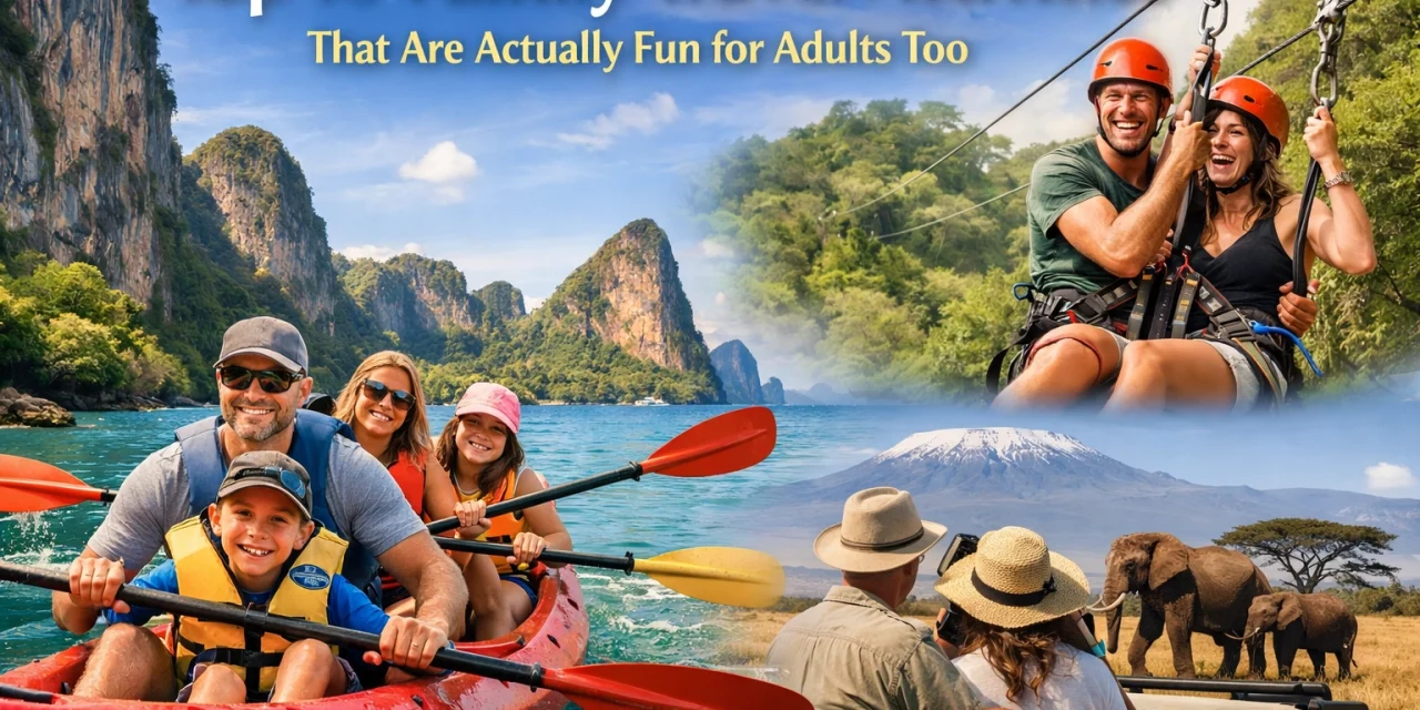 Top 10 Family Travel Activities That Are Actually Fun for Adults Too