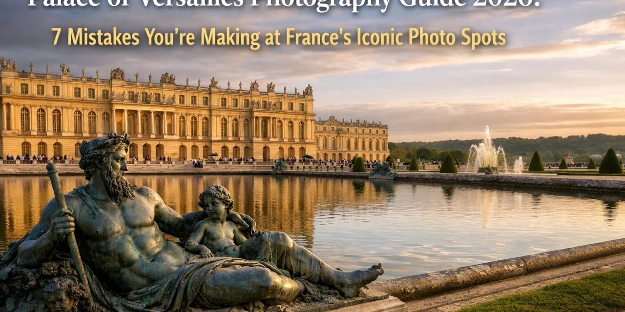 Palace of Versailles Photography Guide 2026: 7 Mistakes You’re Making at France’s Iconic Photo Spots