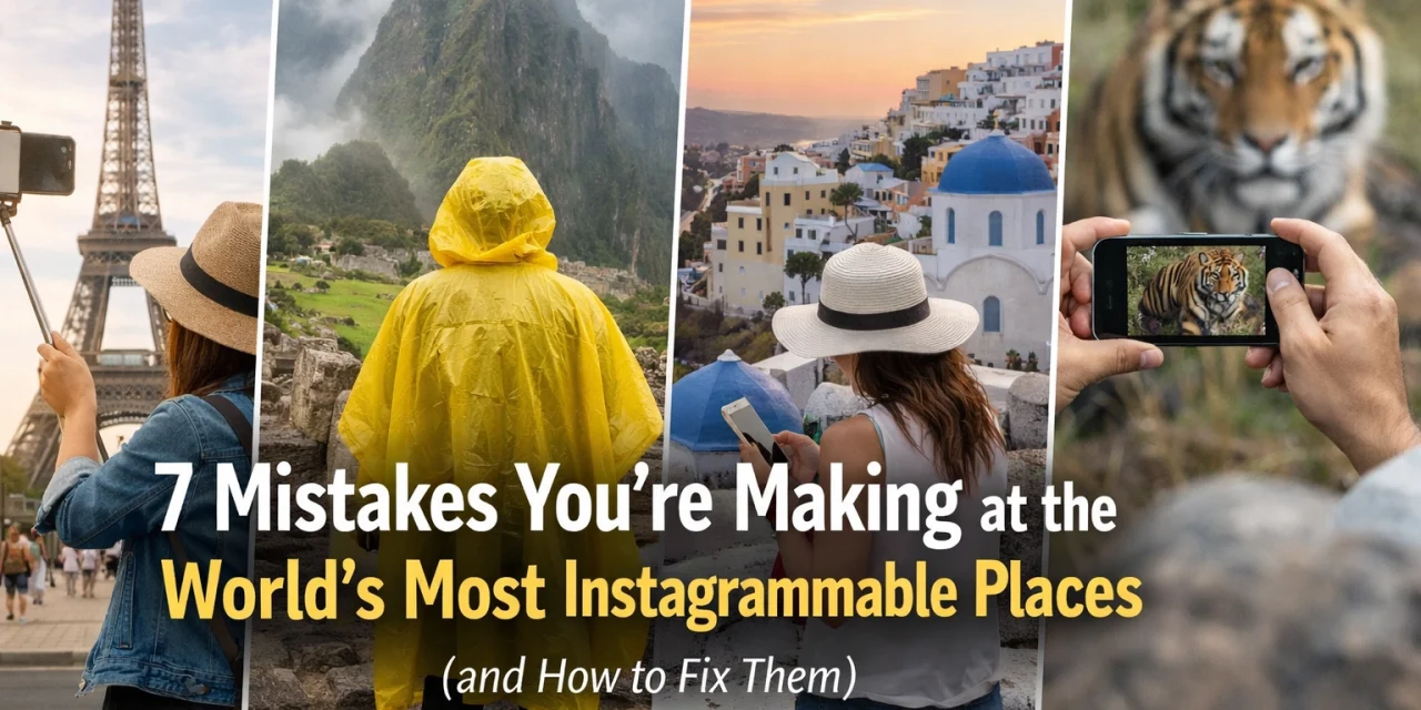7 Mistakes You’re Making at the World’s Most Instagrammable Places (and How to Fix Them)