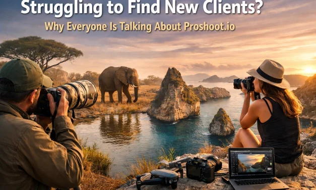 Struggling to Find New Clients? Why Everyone Is Talking About Proshoot.io