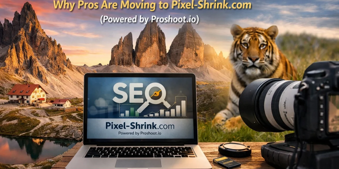 Photography SEO Secrets Revealed: Why Pros Are Moving to Pixel-Shrink.com (Powered by Proshoot.io)