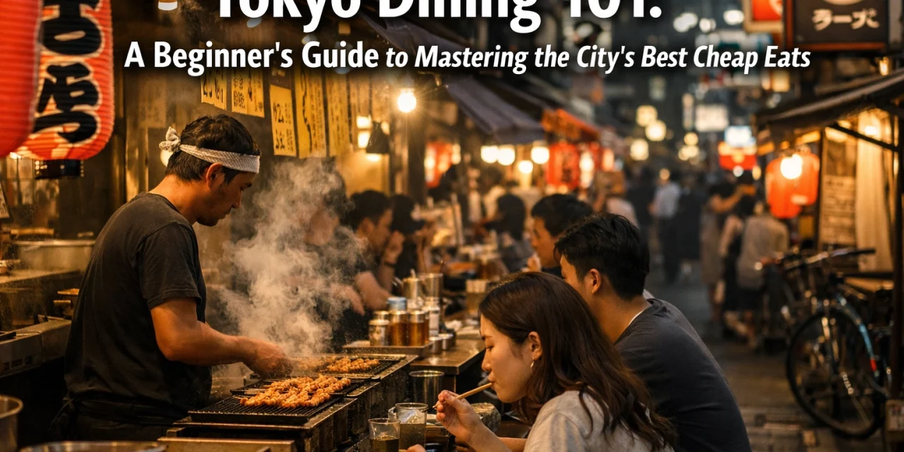 Tokyo Dining 101: A Beginner’s Guide to Mastering the City’s Best Cheap Eats
