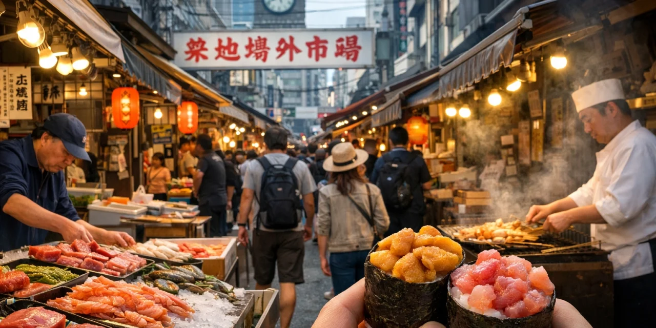 The Ultimate Guide to Tsukiji Outer Market: Everything You Need to Succeed on a Seafood Safari
