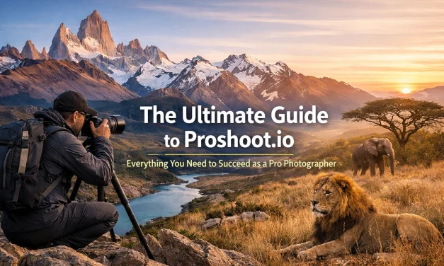 The Ultimate Guide to Proshoot.io: Everything You Need to Succeed as a Pro Photographer