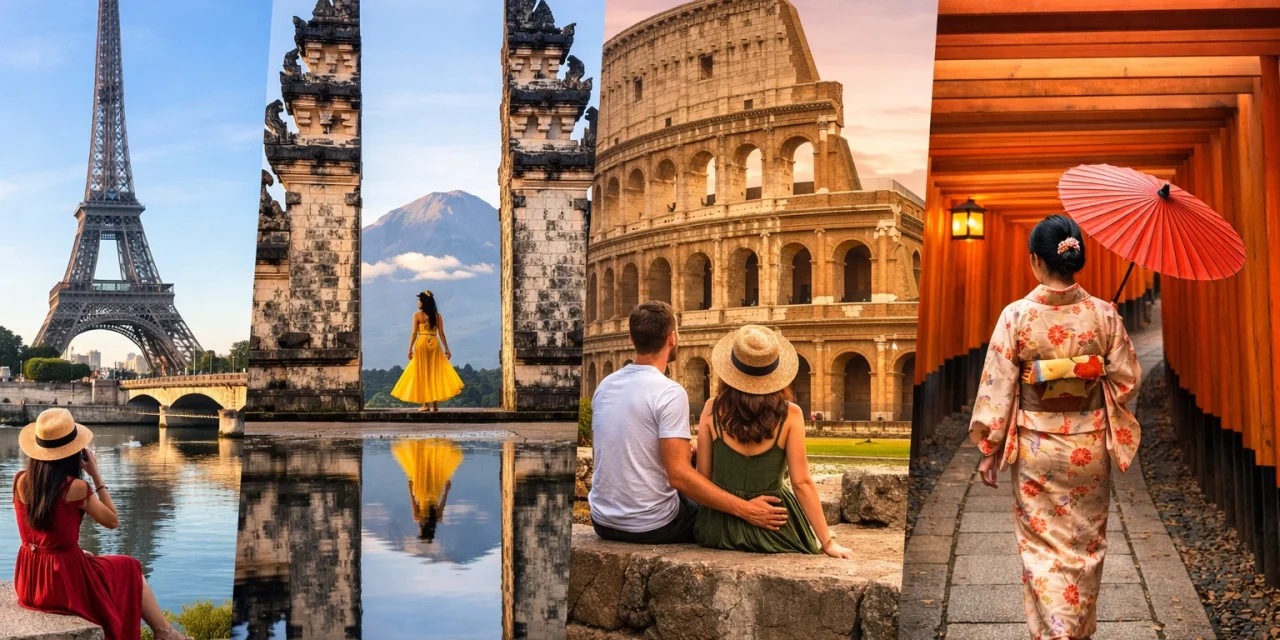 Paris, Bali, Rome, and Kyoto: 30 Best Places to Take Pictures Worldwide