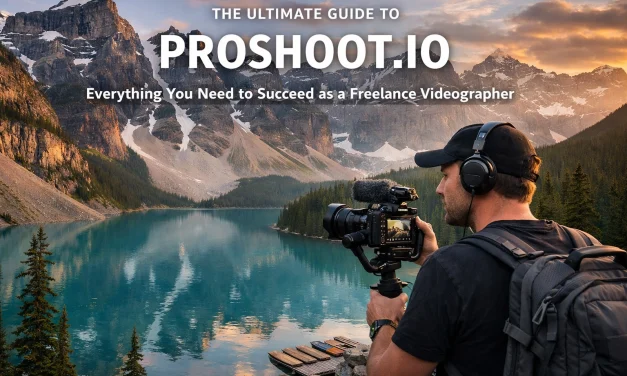The Ultimate Guide to Proshoot.io: Everything You Need to Succeed as a Freelance Videographer