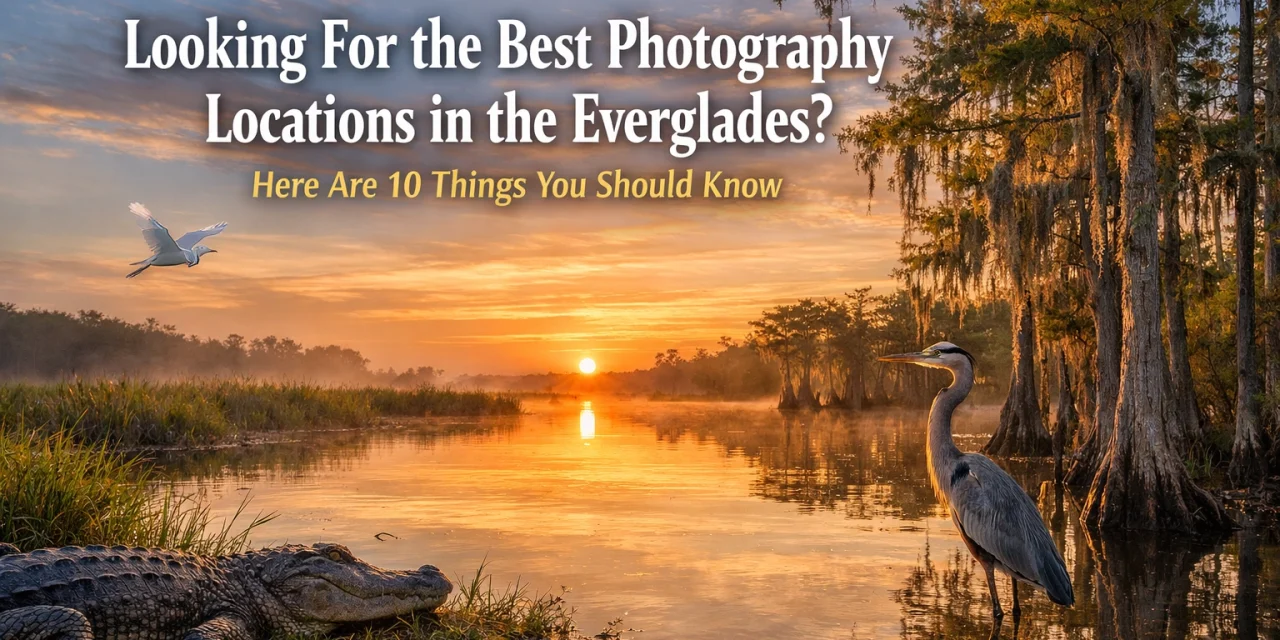 Looking For the Best Photography Locations in the Everglades? Here Are 10 Things You Should Know