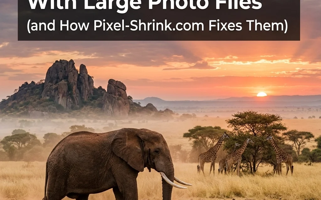 7 Mistakes You’re Making With Large Photo Files (and How Pixel-Shrink.com Fixes Them)