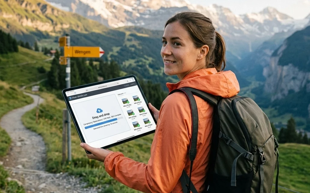 How to Compress a Full Gallery in 5 Minutes with Pixel-Shrink.com