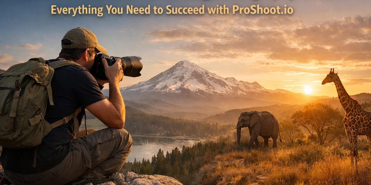 The Ultimate Guide to Finding Photography Work: Everything You Need to Succeed with ProShoot.io